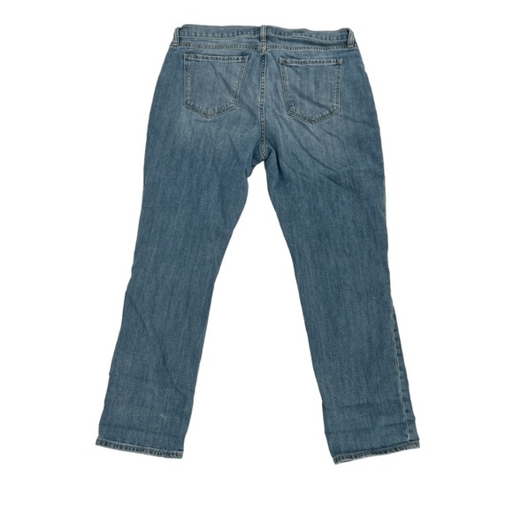 Old Navy Boyfriend Mid Rise Distressed Jeans Size 10 Women’s - Picture 3 of 5